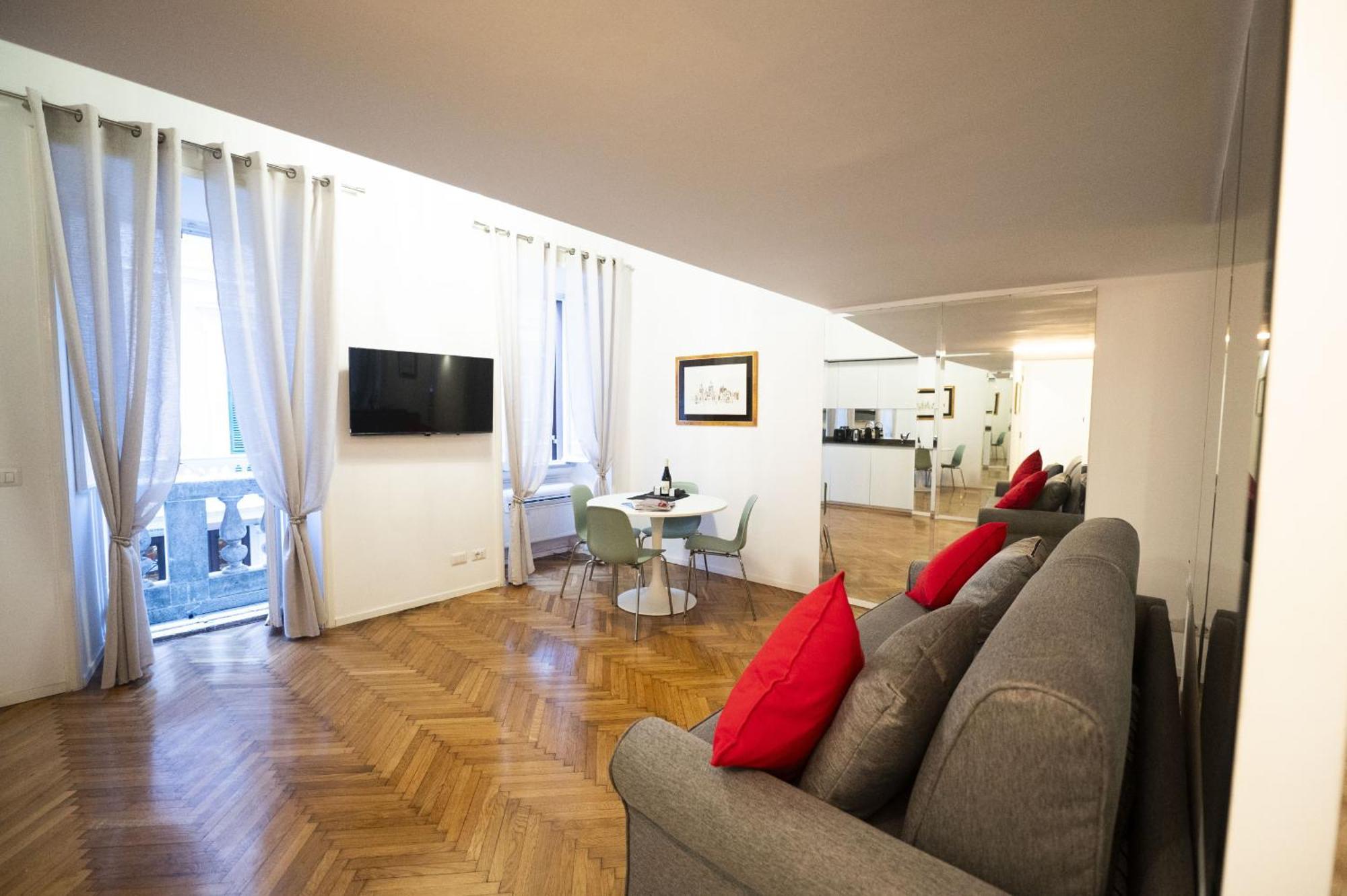 Lovely Nest With Balcony By The Spanish Steps Appartamento